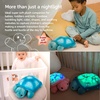 image:imageCloud b Comforting Nightlight Star Projector w Soothing Sounds  Gentle Brightness  3 Colors  AutoShutoff  Twinkling Twilight Turtle AquaTwinkling Twilight Turtle  Aqua