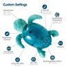 image:imageCloud b Ocean Projector Nightlight with 2 White Noises amp 2 Soothing Sounds  Adjustable Settings  Cry Sensor  Tranquil Turtle  Green RechargeableTranquil Turtle RC Aqua