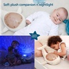image:imageCloud b Ocean Projector Nightlight with White Noise Soothing Sounds  Adjustable Settings and AutoShutoff  Tranquil Whale Family  WhiteTranquil Whale Family White