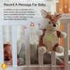 image:imageCloud b Sound Machine with White Noise Soothing Sounds  Cuddly Stuffed Animal  Adjustable Settings and AutoShutoff  Nighty Night Owl Smart SensorLovelight Finley Fawn Caramel