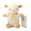 image:imageCloud b Sound Machine with White Noise Soothing Sounds  Cuddly Stuffed Animal  Adjustable Settings and AutoShutoff  Nighty Night Owl Smart SensorSleep Sheep on the Go Cream