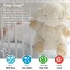 image:imageCloud b Sound Machine with White Noise Soothing Sounds  Cuddly Stuffed Animal  Adjustable Settings and AutoShutoff  Nighty Night Owl Smart SensorSleep Sheep Offwhite