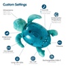image:imageCloud b Tranquil Turtle Aqua  White Noise Machine Baby Baby Night Light amp Portable White Noise Machine  Soothing Ocean Waves amp Underwater Melodies Cry Sensor Rechargeable EcoFriendlyTranquil Turtle RC Aqua