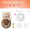 image:imageCloud b Travel Comforting Sound Machine wCalming Light  4 White Noise and 4 Lullabies  ReActivating Smart Sensor  Sweet Dreamz Owl On The Go