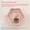 image:imageCloud b Travel Comforting Sound Machine wCalming Light  4 White Noise and 4 Lullabies  ReActivating Smart Sensor  Sweet Dreamz Owl On The Go