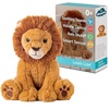 image:imageCloud b Sound Machine with White Noise Soothing Sounds  Cuddly Stuffed Animal  Adjustable Settings and AutoShutoff  Nighty Night Owl Smart SensorLouis Lion Smart Sensor Brown