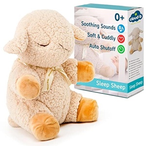 image:imageCloud b Drake the Dragon Portable Baby Sound Machine amp White Noise Soother 8 Calming Lullabies amp Nature Sounds TravelReady Infant Sleep Aid amp Nursery Registry EssentialSleep Sheep Offwhite