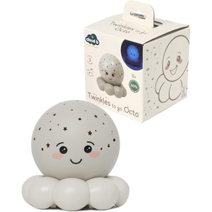 image:imageCloud b Travel Comforting Nightlight Projector  Gentle Brightness  3 Colors with Color Rotation Option  AutoShutoff  Octo Baby PinkTwinkles To Go Octo  Pastel Grey