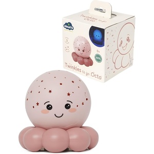 image:imageCloud b Travel Comforting Nightlight Projector  Gentle Brightness  3 Colors with Color Rotation Option  AutoShutoff  Octo Baby PinkTwinkles to Go Octo  Pastel Pink