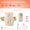 image:imageCloud b Billy Bunny Portable Baby Sound Machine amp White Noise Soother 8 Calming Lullabies amp Nature Sounds TravelReady Infant Sleep Aid amp Nursery Registry EssentialNighty Owl Smart Sensor Beige