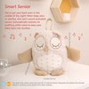 image:imageCloud b Billy Bunny Portable Baby Sound Machine amp White Noise Soother 8 Calming Lullabies amp Nature Sounds TravelReady Infant Sleep Aid amp Nursery Registry EssentialNighty Owl Smart Sensor Beige