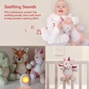 image:imageCloud b Billy Bunny Portable Baby Sound Machine amp White Noise Soother 8 Calming Lullabies amp Nature Sounds TravelReady Infant Sleep Aid amp Nursery Registry EssentialLovelight Lily Unicorn Pink